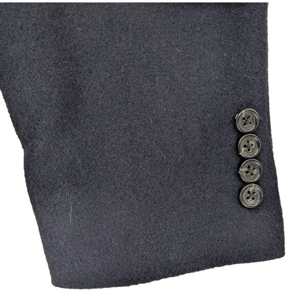 JOS. A. BANK 100% Camel Hair Sports Jacket Blazer SZ Tag 43R Navy Two Button - Picture 8 of 14